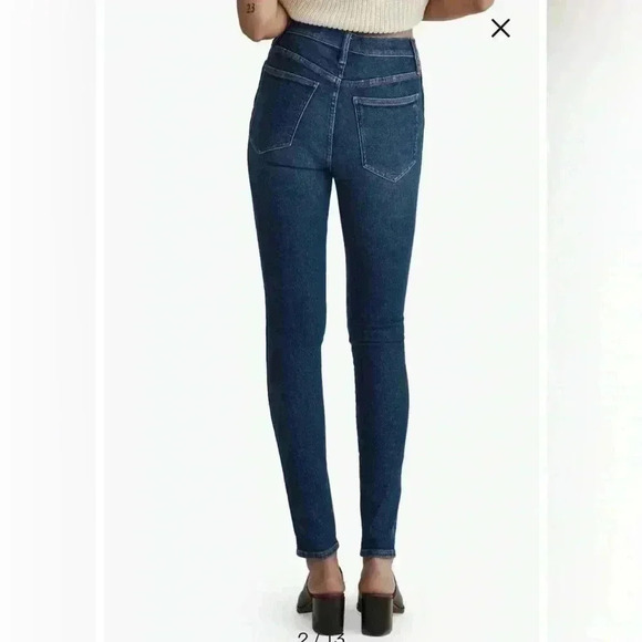 Madewell Curvy High Rise Sknny Crop SZ 24 - Picture 2 of 5
